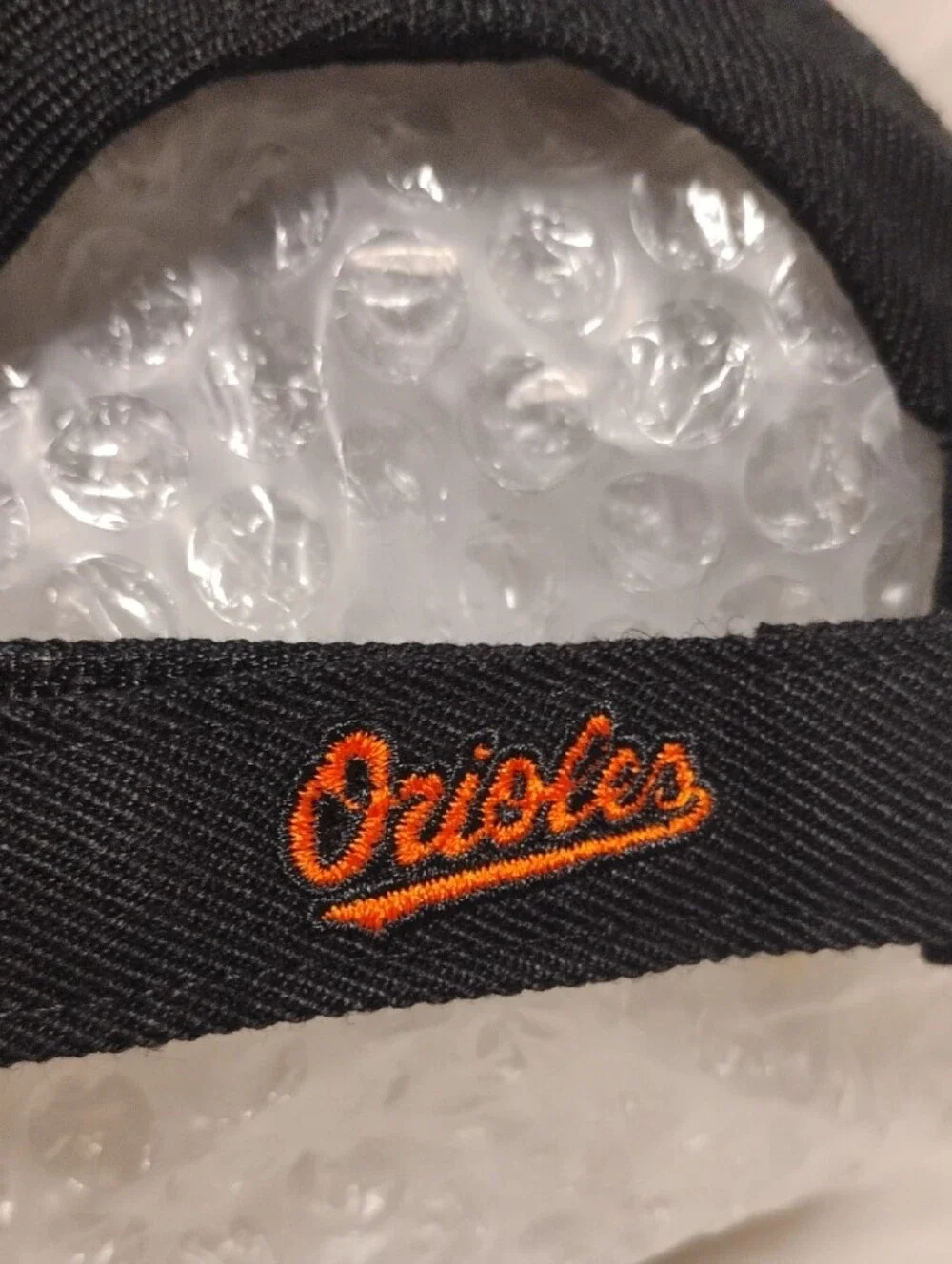 (C-75) NWOT Baltimore Orioles Black/Orange MLB Cap